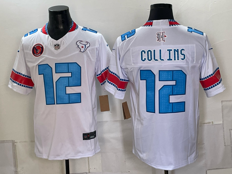Men Houston Texans #12 Collins white 2026 Nike NFL Jersey 0907001